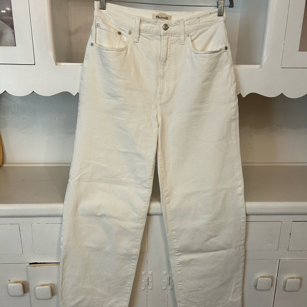 Madewell Perfect Vintage Crop wide leg jean